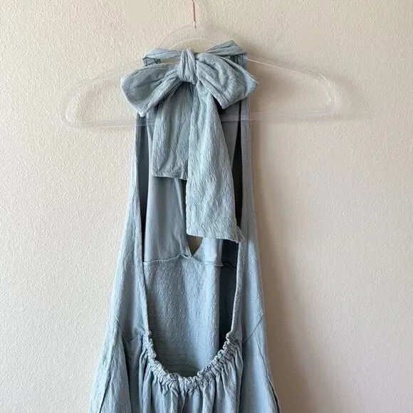 Free People Beach Lucy Halter Mini Dress